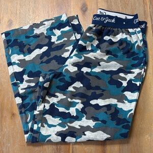 Cat & Jack Blue Camouflage Lounge Pants